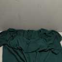 SCOMCHIC Womens Plus Size Formal Dresses Off The Shoulder Wedding Guest Cocktail A-Line Split Maxi Dress with Pockets. Size 1XL.