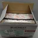 The Honest Company Comfort Dry Disposable Diapers for Sensitive Skin, Hypoallergenic, Rose Blossom + Tutu Cute, Club Box Size 1 (8–14 lbs), 78 Count