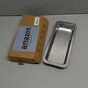 ecozoi Stainless Steel Metal Ice Cube Tray with Easy Release Handle | 18 Ice Cube Slots | Removable Slots for Easy Ice Cube Removal and Cleaning | Sustainable, Eco Friendly, Zero Waste, Plastic Free