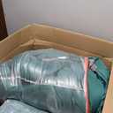 2 Pack 76 x 22 x 4.7" Waterproof Chaise Lounge Chair Cushion Outdoor Green