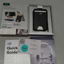 ESR Geo for MagSafe Wallet with Full Find My Functionality, 5 Card Holder, RFID Blocking, Adjustable Stand, Magnetic Wallet for iPhone 17e/17/16/15/14/13/12 Series, Not for 13/12 mini, Black