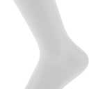 Zerodeko Vinyl Sock Mannequin Foot Display Ankle Bracelet Sock Model Display Mold Female Foot Model for Retail Socks Jewelry Display Stand Short Stocking Toe Ring Chain Ankle Shoes White
