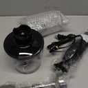 KOIOS Immersion Hand Blender, 5-in-1 Hand Blender with Entire Stainless Steel Blender Shaft, Full Copper Motor, Built in 12 Speed Turbo Stick Blender, Handheld blender for Baby food, Smoothies, Soups (Silver)