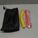 VEICK Resistance Bands for Working Out, Rubber Exercise Band Set for Men Women, Heavy Full Body Elastic Workout Bands Equipment for Home Fitness Gym, 2 PCS