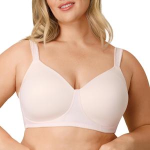 Playtex Women's Wireless Bra, Full Coverage, Moisture-Wicking, 4750 (Beige), 36DDD