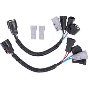 MOTOKU Left and Right Headlight Conversion Pigtail Connectors Wiring Harness Plug and Play Adapters for Toyota Tacoma 2016 2017 2018 2019 2020 Full LED Headlights