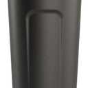 Reusable Coffee Cup with Lid and Handle - Stainless Steel Insulated Coffee Mug for Hot & Cold Drinks - Ideal Travel Mugs - 100% Leak-Proof Tumbler - 16 oz Black