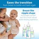 11 x Dr. Browns Natural Flow Level 2 Narrow Baby Bottle Silicone Nipple, Medium Flow, 3m+, 100% Silicone Bottle Nipple, 6 Count