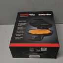 Mueller Heart 5 Waffle Maker, Waffle Iron, Adjustable Browning Control & Nonstick, Cool Touch Handle, Easy to Clean, Small Kitchen Appliances