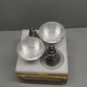PAR38 Halogen Flood Light Bulbs 4 Pcs, 38W Equivalent, 120V, E26 Base, 2700K Warm White Light for Indoor and Outdoor