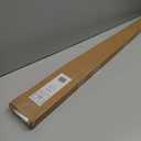 Ivilon Drapery Window Curtain Rod - End Cap Style Design 1 Inch Pole. 72 to 144 Inch Color Warm Gold