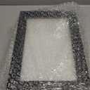 TJ.MOREE Shadow Box for Flowers 8 x 10 Shadowbox Display Case Picture Frame with Glass Window Door Wedding Bouquet Memorabilia Medals Military Photos Memory Box for Keepsakes - Rustic Black