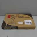 Universal Swivel TV /Table Top TV Stand for 19 to 43 inch TVs with 90 Degree Swivel, 4 Level Height Adjustable, Heavy Duty Tempered Glass Base, Holds up to 99LBS HT02B-001