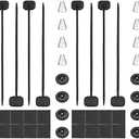 Fan Mounting Kit, Mellbree 2-Pack Electric Radiator Fan Mounting Kit Compatible for Electric Cooling and Transmission Cooler