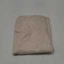 Alsoo Rectangle Tablecloth 60×75 Inch Linen Waterproof Stain Resistant Table Cloths Wrinkle Free Wipeable Table Cover for Dining/Party/Buffet/Wedding/Kitchen, Anti-Shrink Washable, Light Brown