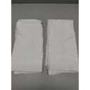 sea me at home Waffle Washcloths Set, 100% Turkish Cotton (White)