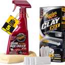 Meguiar's G191700 Smooth Surface Clay Kit, Safe and Easy Car Claying for Smooth as Glass Finish