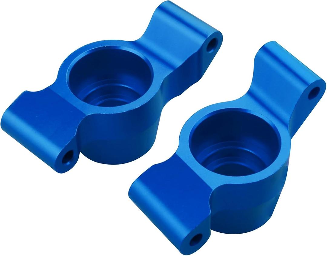 HobbyPark 8952 Carriers Aluminum Rear Stub Axle for Traxxas Wide Maxx V2 V1 Upgrades (Blue)