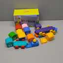 Play-Act Learning Toy for Toddlers 1 2 3 Years Old, Counting, Matching & Sorting Montessori Learning Farm Train Including 8 Farm Animals, Easter Basket Stuffers Birthday Gift for Baby Boys Girls