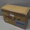 HILFA Stainless Steel Bread Box with Roll Up Lid, For Easy Kitchen Counter Storage, Bread Bin Holder,17.5X11.5X7.5 inch, Brushed,SB3100-BR