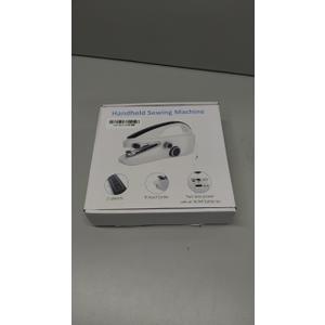 Handheld Sewing Machine Heavy Duty & Portable, 2-Speed Mini Sewing Machine with Sewing Kit & Storage Bag for Beginners, Adults, DIY, Home, Travel, White