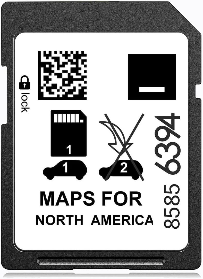 2025 Updated 85856394 Navigation SD Card Compatible with GM Chevrolet,Cadillac,and Buick. (85856394)