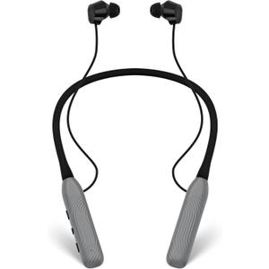Neckband Bluetooth Headphones, Bluetooth Earbud with 1000H Play Time | Lightweight & Comfortable In-Ear Wireless Earphones with Mic for Sports/Gym/Running/Travel, 1-Year Quality Support, Silver