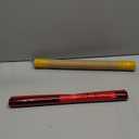 Transparent Decorative Window Film Anti UV Colorful Adhesive Vinyl Heat Insulation Solar Window Tinting Sheets Glass Film for Christmas Home Decoration, 17.7Inch x 78.7Inch, Red