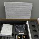 Full Body Rain Shower System - 16inch Matte Black LED Rain Shower Thermostatic Faucet Set - Spray Jet with On-off Switch, Can Run Together