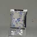 J.west Floral Compatible with iPhone 16 Pro Case 6.3", Soft TPU Flower Pattern Design, Shockproof Bumper for Women & Girls Blue