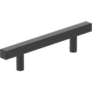 Amerock BP37171MB Everyday Modern Cabinet Pull, Matte Black (3-3/4 in (96 mm) Center-to-Center)