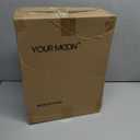 YOUR MOON Twin Size Mattress Pad 300GSM, Soft Breathable Mattress Topper, Noiseless Quilted Bed Pad Cover with Fitted Deep Pocket to 8-16 Inches, Blue