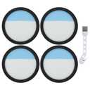 Filter for Ryobi 18V ONE+ PCL720, ONE+ HP PBLSV716, PBLSV717 Cordless Pet Stick Vacuum, Compare to Part A32SV720N, 4 Pack Washable Reusable Filters Replacement for Ryobi