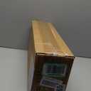 18.3inch 2 Pack LED Square Up&Down Wall Lights 24W 4000K Day White Outdoor Wall Light Aluminum Body Waterproof IP65 led Porch Light for House Patio Garage Garden No Sensor