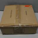 Vikaey Modern LED Flush Mount Ceiling Light, 4 Rings Black Close to Ceiling Light Fixtures, Kitchen Lighting Fixture Ceiling Lamp for Bedroom, Living Room, Laundry Room, 4000K Not Dimmable