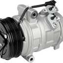 SCITOO AC Compressor for Ford Edge 3.5L 2007-2010, Fast Cooling Air Conditioner Compressor for Lincoln MKX 3.5L 2007-2010