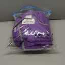 BRKURLEG Purple Dog Coat with Harness, Dog Winter Jacket, Dogs Onesie Body Warm Jackets, Small Dogs Winter Coats Reflective Windproof Warm Cold Weather Coats, Pet Waterproof Jackets, XL