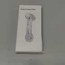 Laptop Phone Holder, Magnetic Phone Stand 15W Fast Wireless Charger for MagSafe for iPhone 17/16/15/14/13/12 & All Phones for Tesla (Silver)