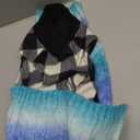 Dog Sweaters for Small Dogs Male Soft Cat for Cat Only Stretchy Extra Clothes for Small Dogs Gradient Color Dog Fleece Sweater Frenchie Dachshund Sphynx Cat Clothes (X-Large (suggest chest within 16.5''), blue)