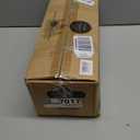 RICHER HOUSE Floating Shelves Set of 3, Modern Bathroom Shelves Wall Mounted Shelves with Invisible Brackets Over Toilet, Rustic Wall Shelves for Bathroom Bedroom, Living Room, Kitchen - Walnut (2+1)