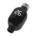 Shower Thermometer,Water-Powered Shower Head LED Temperature Display,Instant Read Digital Bath Thermometer