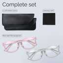 livho High Tech Blue Light Glasses - Advanced Blue Light Blocking Computer Glasses - Screen Fatigue & UV Protection