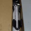 Tevlaphee Steering Wheel Lock Anti-Theft Car Device Heavy Duty Security Car Lock Antitheft Locking Devices Great Deterrent Adjustable Car Wheel Lock Anti Theft for Vehicle Truck with 3 Keys(Black)