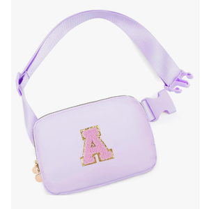 Birthday Gifts for 4 5 6 7 8 9 10 11 12 13 Year Old Girls,Gifts for Teens Kids Daughter Sister Her,Two Way Zipper Crossbody Bag Fanny Pack Belt Bag Cute Trendy Stuff - Lavender,A