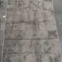 Grey Carpet size: 6' x 46"