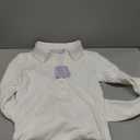 MANGOPOP Henley Bodysuit for Women Button Down Long Sleeve Tops Body Suits Dressy Blouse Casual (Small, 02 White)