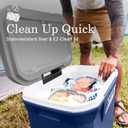 Coleman Classic Series Insulated Portable Rolling Cooler with Wheels, Leak-Resistant Outdoor Hard Cooler Keeps Ice up to 5 Days, 65-Quart
