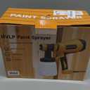 Paint Sprayer, Electric Spray Paint Gun, 3 Modes & 4 Brass Nozzles, with Cleaning & Blowing Joints, Variable Flow Control, for Doors, Fences, Walls, Cabinets, Garden Chairs, Furniture, etc.