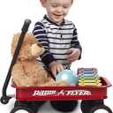 Radio Flyer Mini Classic Red Wagon for Kids, 16.5" Toy Wagon For Kids Aged 1.5+, Play-Size Version of the Classic, Durable Rolling Wheels & Steel Body, Working Handle, For Toys, Crafts & Gift Displays