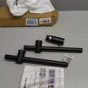 NearMoon Shower Slide Bar with Height/Angle Adjustable Handheld Shower Holder, Bathroom SUS 304 Stainless Steel Shower Head Holder for Bath (Screw Mounted, Matte Black)